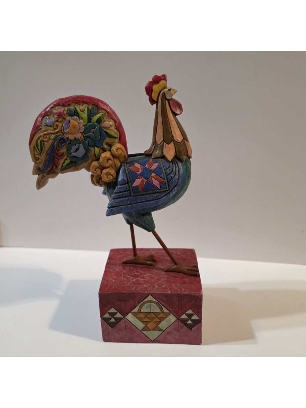 Jim Shore Heartwood Creek "The Spirit of Country" Rooster Figurine 117144 2003